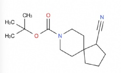 tert-butyl 4-cyano-8-azaspiro[4.5]decane-8-carboxylate