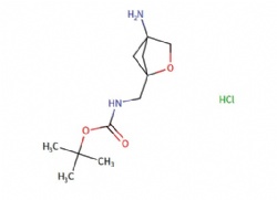 tert-butyl ((4-amino-2-oxabicyclo[2.1.1]hexan-1-yl)methyl)carbamate hydrochloride