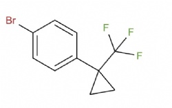 1-bromo-4-(1-(trifluoromethyl)cyclopropyl)benzene