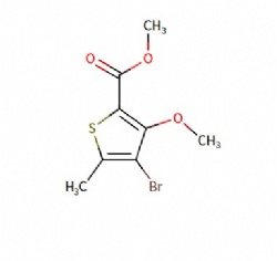 methyl 4-bromo-3-methoxy-5-methylthiophene-2-carboxylate