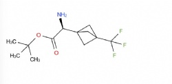tert-butyl (2S)-2-amino-2-[3-(trifluoromethyl)bicyclo[1.1.1]pentan-1-yl]acetate