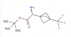 tert-butyl (2R)-2-amino-2-[3-(trifluoromethyl)bicyclo[1.1.1]pentan-1-yl]acetate