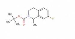 tert-butyl 7-fluoro-1-methyl-3,4-dihydroisoquinoline-2(1H)-carboxylate