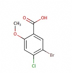 5-bromo-4-chloro-2-methoxybenzoic acid