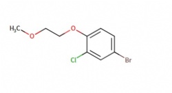 4-bromo-2-chloro-1-(2-methoxyethoxy)benzene