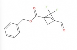 benzyl 2,2-difluoro-3-formylbicyclo[1.1.1]pentane-1-carboxylate