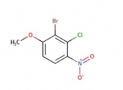2-bromo-3-chloro-1-methoxy-4-nitrobenzene