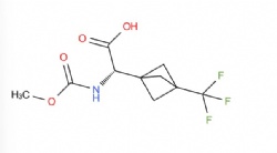 (2S)-2-[(methoxycarbonyl)amino]-2-[3-(trifluoromethyl)bicyclo[1.1.1]pentan-1-yl]acetic acid
