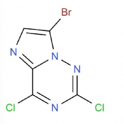 7-bromo-2,4-dichloroimidazo[2,1-f][1,2,4]triazine