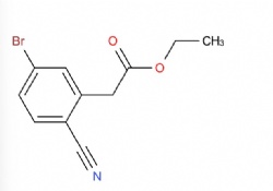 ethyl 2-(5-bromo-2-cyanophenyl)acetate