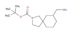 tert-butyl 7-(aminomethyl)-2-azaspiro[4.5]decane-2-carboxylate