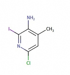 6-chloro-2-iodo-4-methylpyridin-3-amine