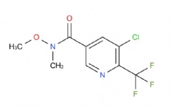 5-chloro-N-methoxy-N-methyl-6-(trifluoromethyl)nicotinamide