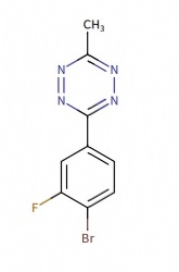 3-(4-bromo-3-fluorophenyl)-6-methyl-1,2,4,5-tetrazine