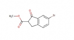 methyl 6-bromo-1-oxo-2,3-dihydro-1H-indene-2-carboxylate