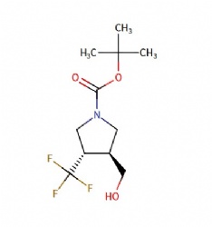 tert-butyl (3S,4S)-3-(hydroxymethyl)-4-(trifluoromethyl)pyrrolidine-1-carboxylate