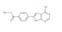 methyl 4-(4-hydroxy-7H-pyrrolo[2,3-d]pyrimidin-6-yl)benzoate