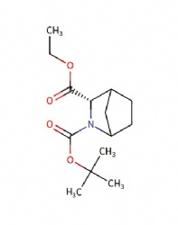2-(tert-butyl) 3-ethyl (3S)-2-azabicyclo[2.2.1]heptane-2,3-dicarboxylate