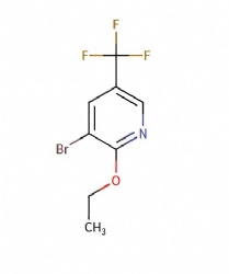 3-bromo-2-ethoxy-5-(trifluoromethyl)pyridine