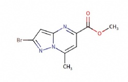 methyl 2-bromo-7-methylpyrazolo[1,5-a]pyrimidine-5-carboxylate