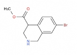 methyl 7-bromo-1,2,3,4-tetrahydroisoquinoline-4-carboxylate
