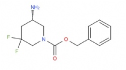 benzyl (5S)-5-amino-3,3-difluoropiperidine-1-carboxylate