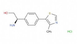 (R)-2-amino-2-(4-(4-methylthiazol-5-yl)phenyl)ethan-1-ol hydrochloride