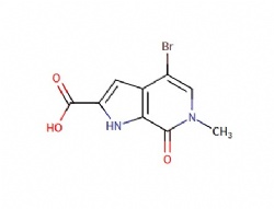 4-bromo-6-methyl-7-oxo-1H-pyrrolo[2,3-c]pyridine-2-carboxylic acid