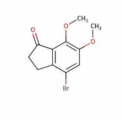 4-bromo-6,7-dimethoxy-2,3-dihydro-1H-inden-1-one