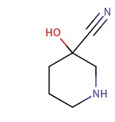 3-Hydroxypiperidine-3-carbonitrile
