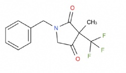 1-benzyl-3-methyl-3-(trifluoromethyl)pyrrolidine-2,4-dione