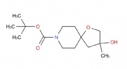 tert-butyl 3-hydroxy-3-methyl-1-oxa-8-azaspiro[4.5]decane-8-carboxylate