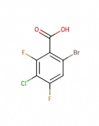 6-bromo-3-chloro-2,4-difluorobenzoic acid
