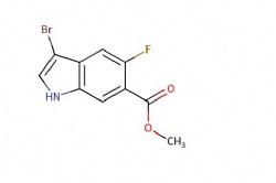 methyl 3-bromo-5-fluoro-1H-indole-6-carboxylate