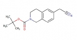 tert-butyl 6-(cyanomethyl)-3,4-dihydroisoquinoline-2(1H)-carboxylate