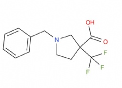 1-benzyl-3-(trifluoromethyl)pyrrolidine-3-carboxylic acid