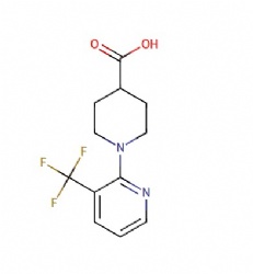 1-(3-(trifluoromethyl)pyridin-2-yl)piperidine-4-carboxylic acid