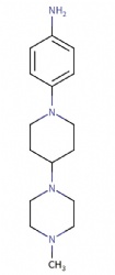 4-(4-(4-methylpiperazin-1-yl)piperidin-1-yl)aniline
