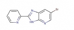 2-{6-bromo-3H-imidazo[4,5-b]pyridin-2-yl}pyridine