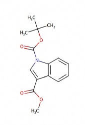 1-(tert-butyl) 3-methyl 1H-indole-1,3-dicarboxylate