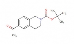 tert-butyl 6-acetyl-3,4-dihydroisoquinoline-2(1H)-carboxylate