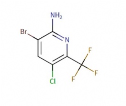 3-bromo-5-chloro-6-(trifluoromethyl)pyridin-2-amine