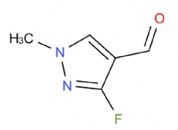 3-Fluoro-1-methyl-1H-pyrazole-4-carbaldehyde