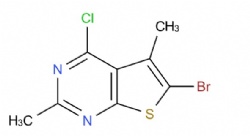 6-bromo-4-chloro-2,5-dimethylthieno[2,3-d]pyrimidine