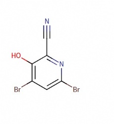 4,6-dibromo-3-hydroxypicolinonitrile