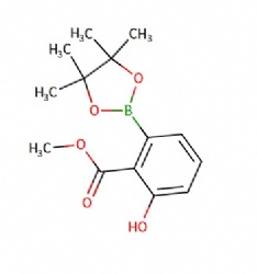 methyl 2-hydroxy-6-(4,4,5,5-tetramethyl-1,3,2-dioxaborolan-2-yl)benzoate