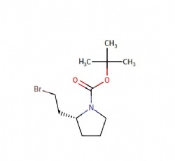 tert-butyl (2R)-2-(2-bromoethyl)pyrrolidine-1-carboxylate