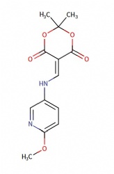 5-(((6-methoxypyridin-3-yl)amino)methylene)-2,2-dimethyl-1,3-dioxane-4,6-dione