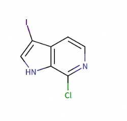 7-chloro-3-iodo-1H-pyrrolo[2,3-c]pyridine
