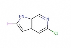 5-chloro-2-iodo-1H-pyrrolo[2,3-c]pyridine